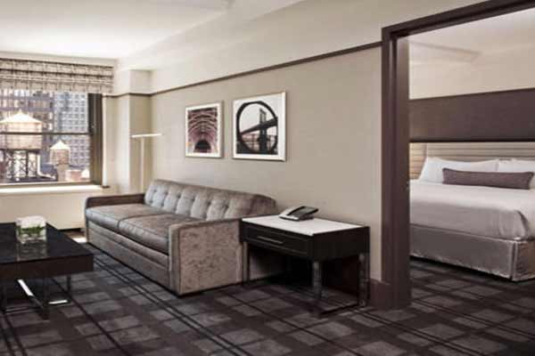 パーク セントラル ホテル ニューヨークのプレミア・1ベッドルーム・スイート
