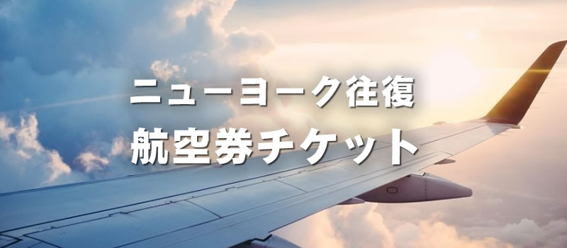 ニューヨークの格安航空券 チケット購入